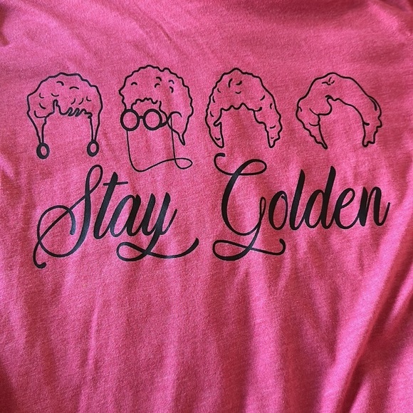 Tops - Size medium stay golden T-shirt